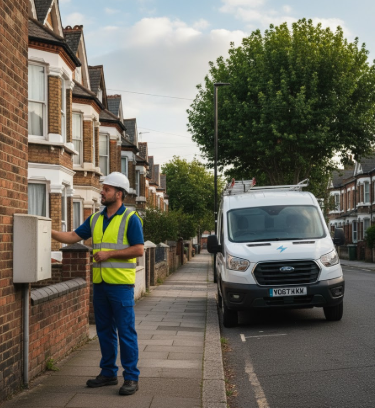 Electrician in forest gate